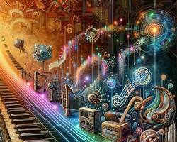 Image de AIgenerated music composition