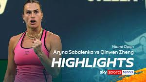 Miami Open: Aryna Sabalenka and Coco Gauff reach quarter-finals as Frances Tiafoe knocks out defending champion