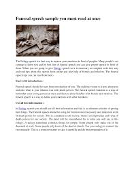 Enlace México | Help writing a speech for a funeral Buy A Essay ... via Relatably.com