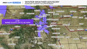 Rain, snow and a sharp temperature drop arrive in Colorado to start the week