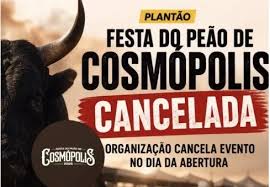 Festa do Peão de Cosmópolis é cancelada e vendas de ingressos são suspensas ‹