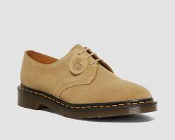 Boot Dr. Martens 1461 Made in England Buck Suede Oxford Shoes 'Beige' 5143CSHD05195AGS
