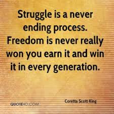 Coretta Scott King Quotes Freedom. QuotesGram via Relatably.com