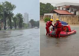 Temporais causam inundações no Grande Recife, e cidades entram em estado de alerta