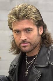 And, for bonus romance action, the shirt open, chest-hair-regrowing, three-foot-long mullet of amazingness. Cyrus style is ... - BillyRayCyrusMullet