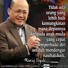 Hasil gambar untuk mario teguh