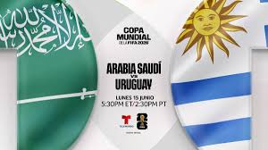 Sigue la fiebre del fútbol: cómo ver el partido entre Arabia Saudí y Uruguay