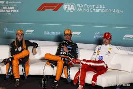 Miami Grand Prix Sprint Race Top Three Press Conference