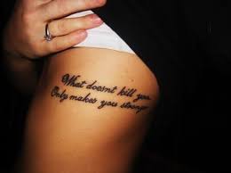 Tattoo Quotes And Sayings. QuotesGram via Relatably.com