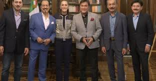 Sheinbaum recibe a Los Tigres del Norte