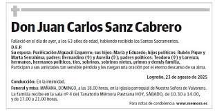 Esquelas de La Rioja - News update