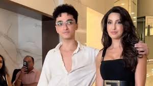 Nora Fatehi introduces her baby brother Omar to the paparazzi in Mumbai. Watch | Bollywood – Hindustan Times