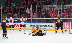 Second period storm sinks Germany
