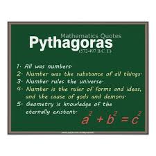 Pythagorean Quotes. QuotesGram via Relatably.com