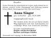 Anna Singer : Danksagung - SZ Trauer - Sächsische Zeitung - 4195276_small
