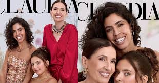 Bela Gil estrela capa da revista Claudia ao lado da mãe e da filha