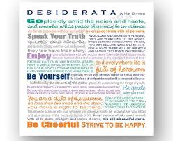 Image result for desiderata