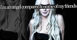 lindsay lohan quote | Tumblr via Relatably.com