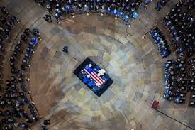 What Lindsey Graham’s funeral revealed about the world under Trump