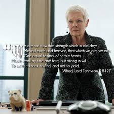 Dench Quotes. QuotesGram via Relatably.com