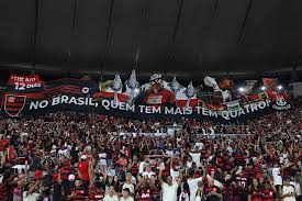 📹 Flamengo fans taunt Palmeiras with four-time Liberta mosaic