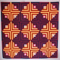 Résultat de recherche d'images pour "Log cabin quilt patterns"