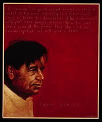 Cesar Estrada Chavez. Farm Workers&#39; Union Founder, Human Rights Activist : 1927-1993. &quot;It&#39;s amazing how people can get so excited about a rocket to the moon ... - cesar_estrada_chavez