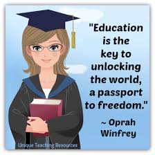 Education Is Key Quotes. QuotesGram via Relatably.com