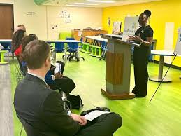 Statewide school mental health initiative celebrates $100,000 grant at Matteson elementary school