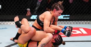 Mackenzie Dern respects Gillian Robertson’s ground game, but ‘there are definitely weaknesses or holes there’