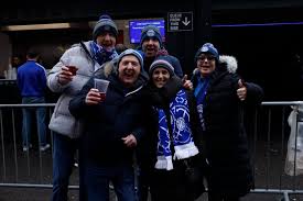 Excited fans arrive at Fratton Park ahead of much-anticipated South Coast derby - pictures