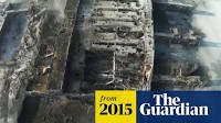 Drone footage shows scale of destruction in Donetsk, Ukraine - video