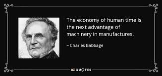 Supreme 8 well-known quotes by charles babbage picture French via Relatably.com
