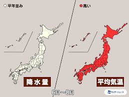 気象庁3か月予報 今年も暑い夏 エルニーニョ現象の動向注目
