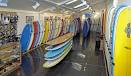 Surf board store