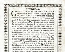 Image result for desiderata