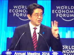 Shinzo Abe Davos - Business Insider via Relatably.com