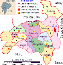 Resultado de imagen de cantones de la provincia del oro