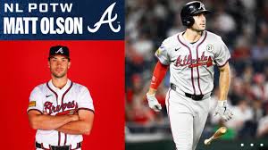 Matt Olson Named NL Player of the Week