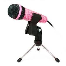 Resultado de imagen para microfonos con brillantes