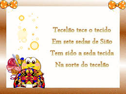 Resultado de imagem para fotos de trava línguas