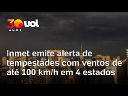 alerta amarelo: tempestade