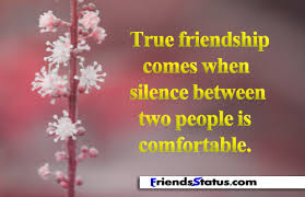 True friendship comfortable via Relatably.com