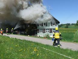 Kirchberg: Haus nach Brand unbewohnbar