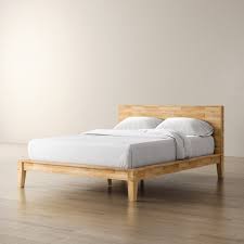 The Connect Bed in Natural - Modern, Timeless and Tool-less Assembly