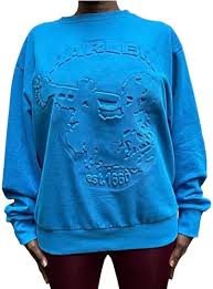 Amazon.com: Harlem Print Magic Shop New York City Black Culture Harlem New York City Sweatshirt Embossed Established 1660 (US, Alpha, Medium, Large, Regular, Regular, Green) : Clothing, Shoes & Jewelry