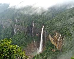 Image of Nohkalikai Falls, Cherrapunji