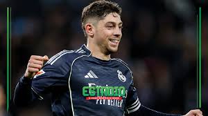 Fede Valverde en la previa de Champions ante el Man City ...