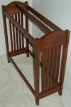 NEW Solid RED OAK Wood Mission Style Quilt Rack Stand. - eBay