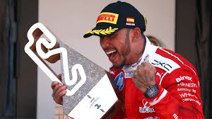 Hamilton wins first GP for Ferrari as Antonelli retires